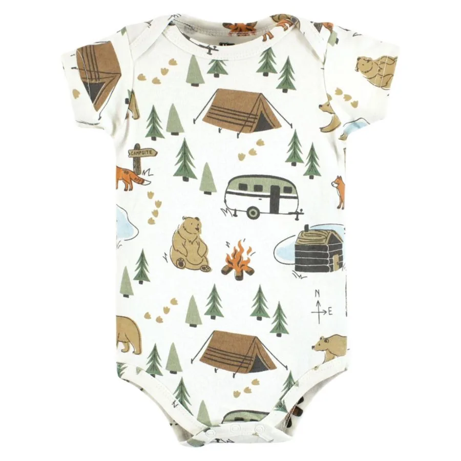 Комплект из 3 предметов одежды из хлопка, подходящий для всех сезонов Hudson Baby, Little Camper — фото 3