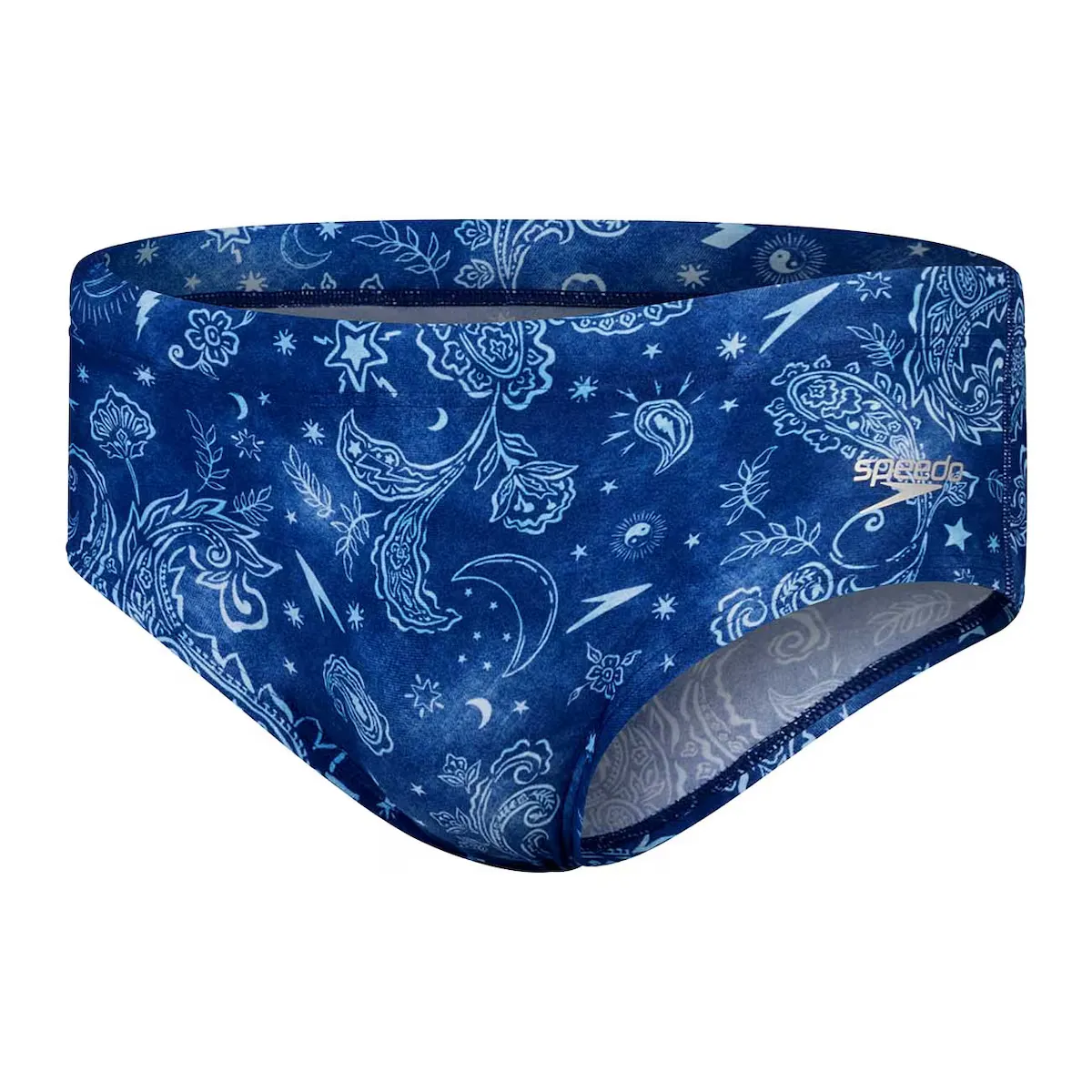

Мужские плавки для плавания 13.5 см Club Training Allover Brief Speedo, темно-синий