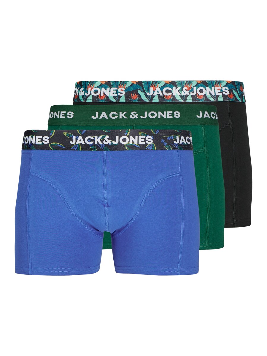 

Боксерские шорты JACK & JONES JACWEST, цвет Sky blue/Dark green/Black