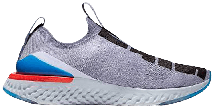 

Кроссовки Nike Epic Phantom React Flyknit JDI GS 'Indigo Fog', синий