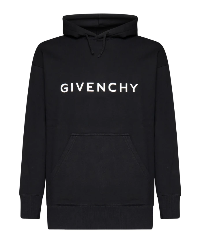 

Свитер узкого кроя с капюшоном Givenchy, черный