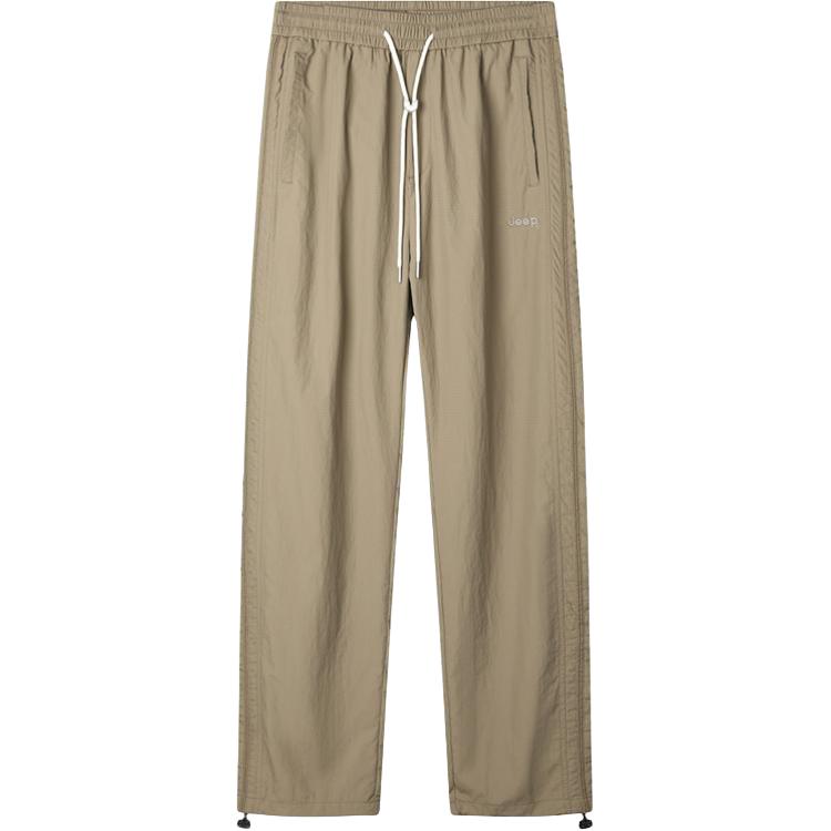 

Повседневные брюки Unisex Moderate Straight Fit Jeep, хаки