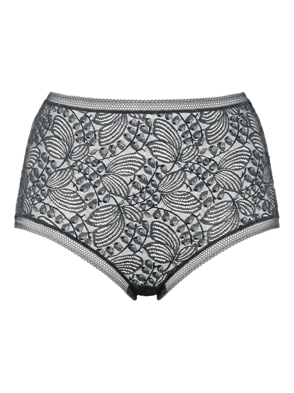 

Кружевные трусы-брифы с завышенной талией Eres, черный