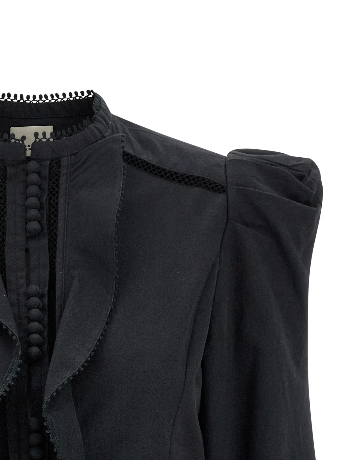 Рубашка 'Calina' ISABEL MARANT, черный — фото 3