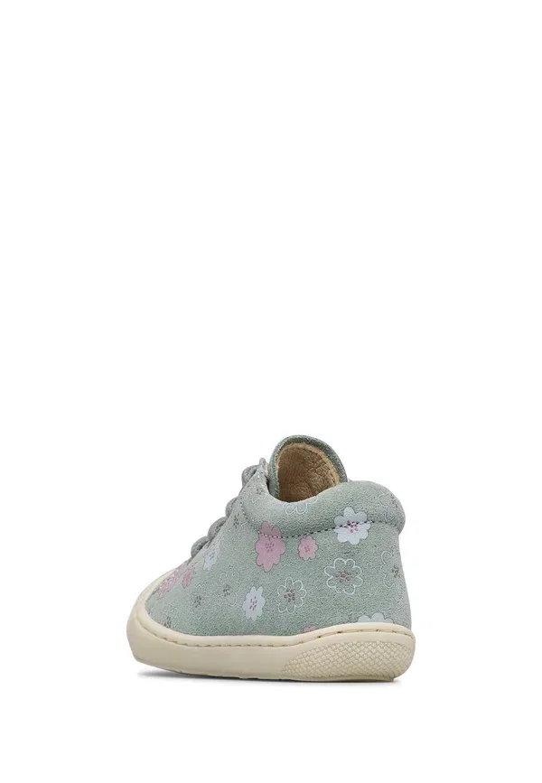 Пинетки Cocoon baby shoes Naturino, цвет шалфей — фото 4