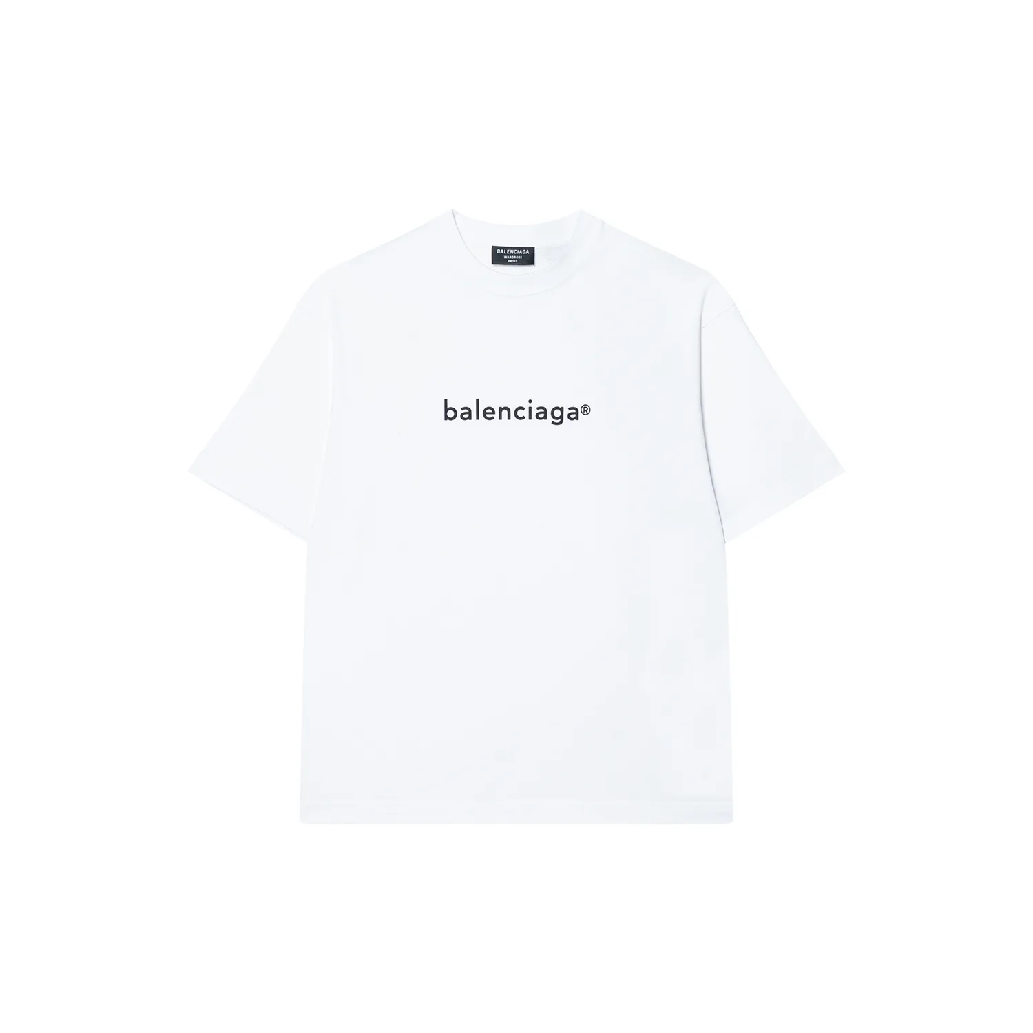 Футболка мужская New Copyright среднего кроя Balenciaga, белый