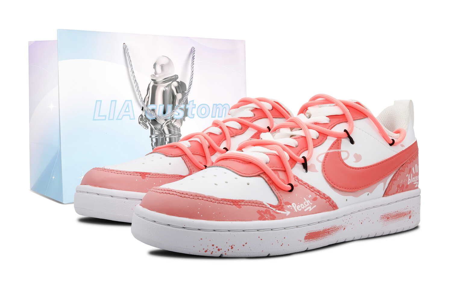 

Кроссовки Nike Skateboard Shoes Women's Low-Top Pink