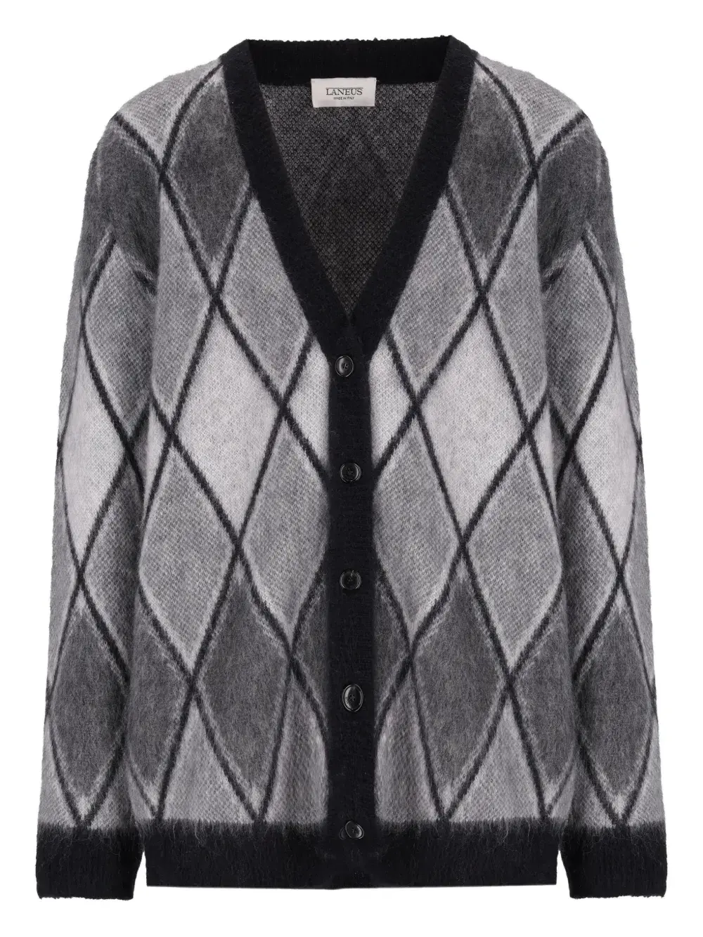

Кардиган с узором Laneus, серый