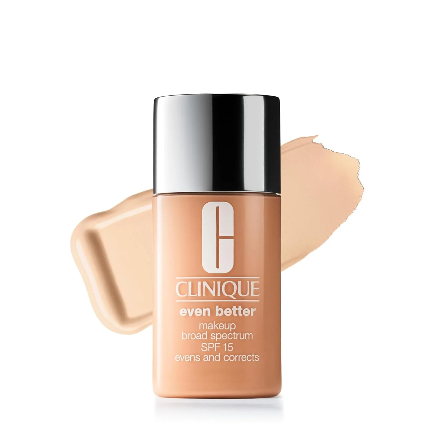 Clinique Even Better Makeup жидкий тональный крем SPF 15 с витамином C для сухой и комбинированной кожи, среднее покрытие, естественный финиш, AE Bone WN 04 - very fair, warm-neutral undertones