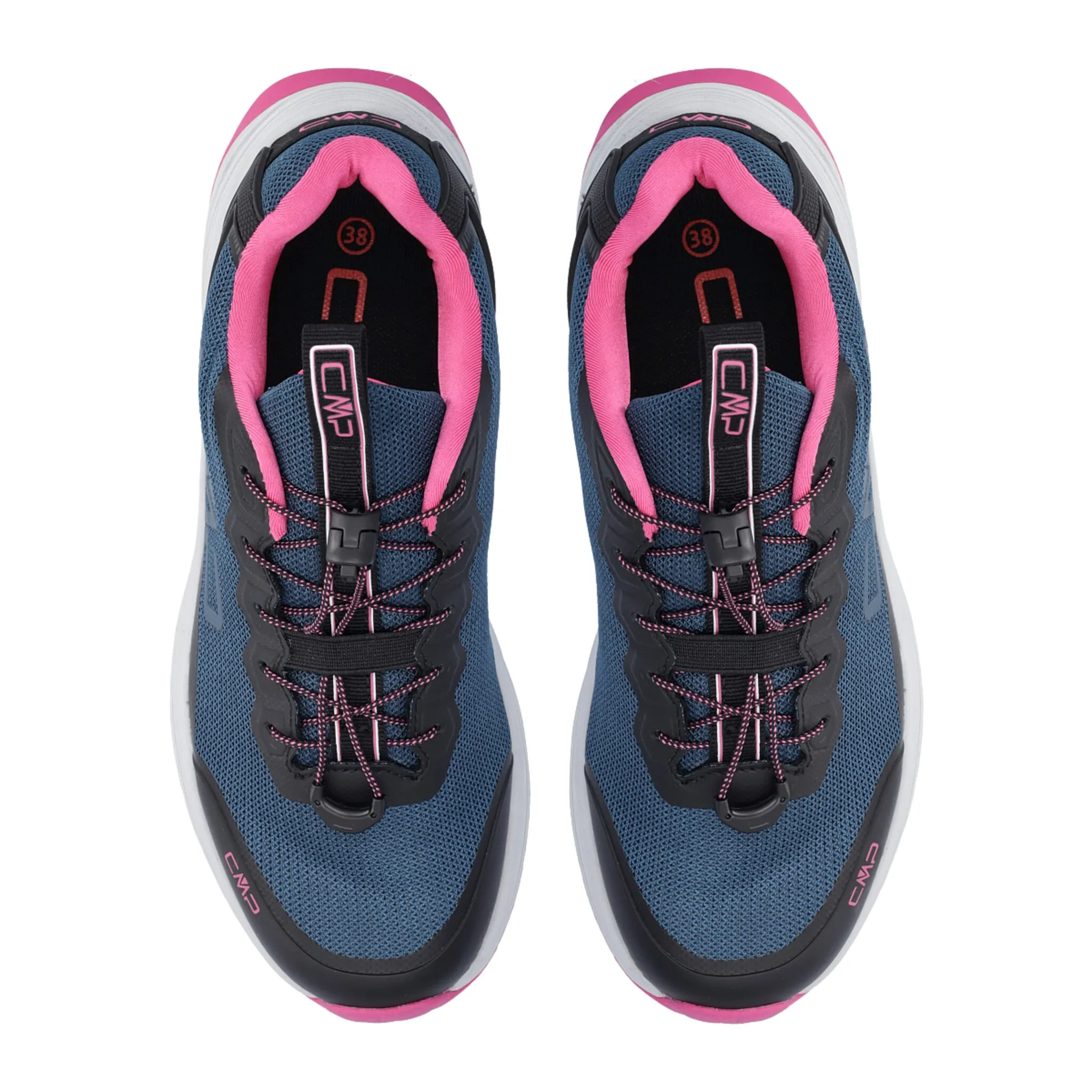 Уличная обувь CMP "PHELYX WMN WP MULTISPORT SHOES", водонепроницаемая, цвет Blue Ink-Fucsia — фото 4