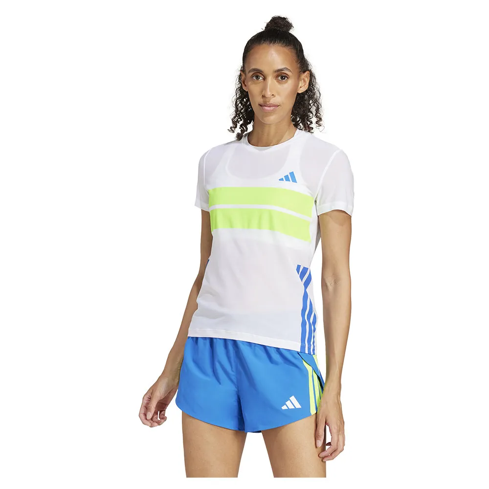 

Футболка adidas Adizero Retro, белый