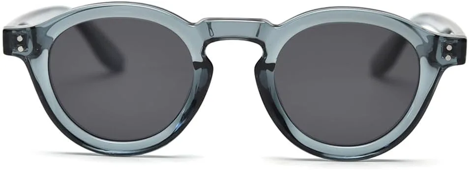 

Поляризованные солнцезащитные очки в стиле ретро для женщин, круглые солнцезащитные очки для мужчин, защита от УФ-излучения UV400 VFDHN, Leopard With Black