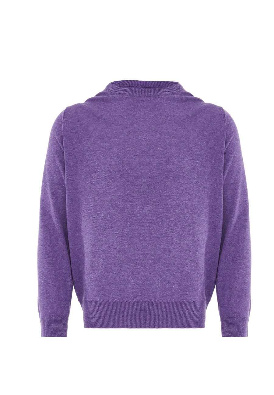 

Базовый свитер BLONDA Sweater, фиолетовый