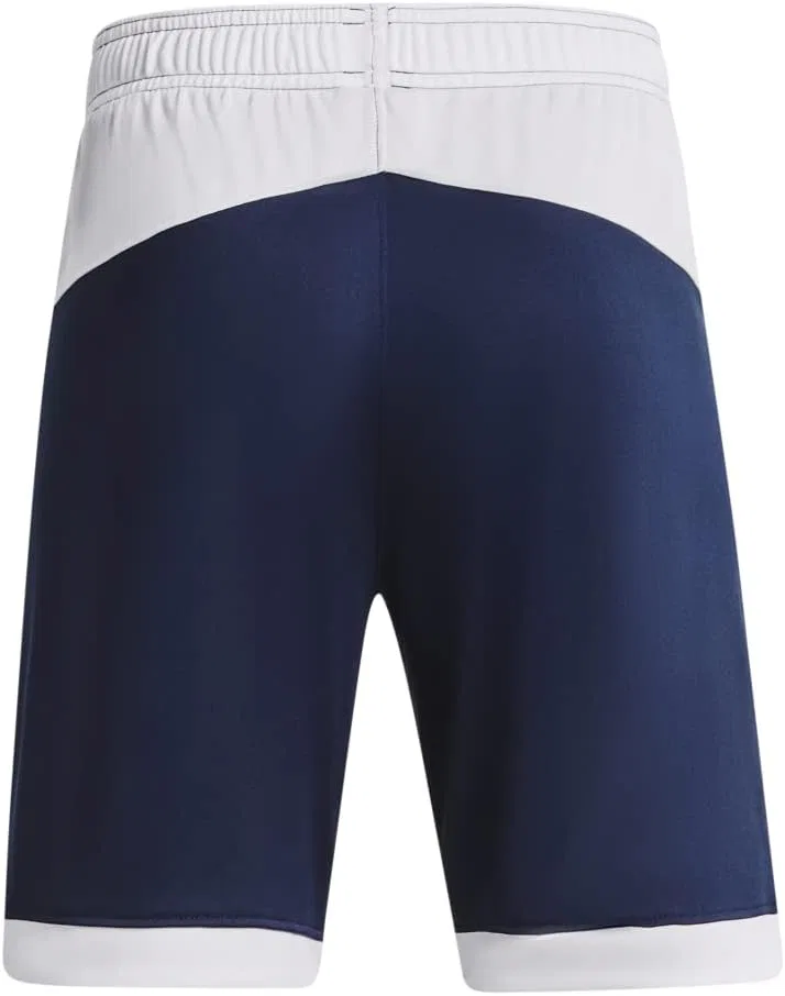 Детские шорты Under Armour Maquina 3.0, (410) Midnight Navy//White — фото 2