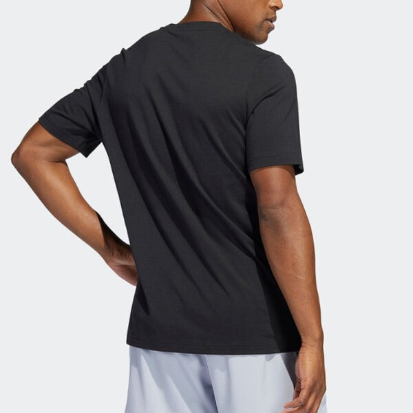 Футболка adidas We Ball Together Badge of Sport T-shirt 'Black', черный — фото 3
