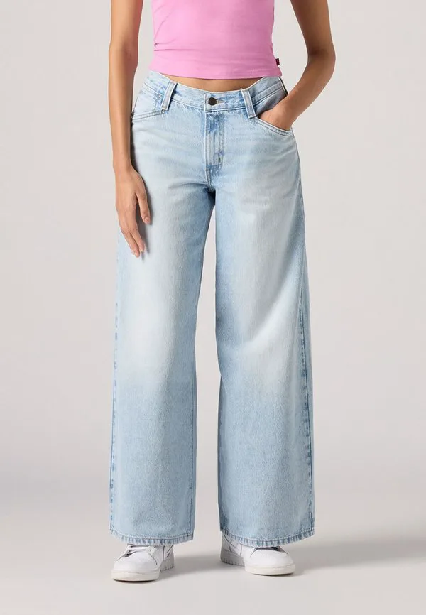 94 мешковатые широкие штанины Levi'S, Light Blue Denim