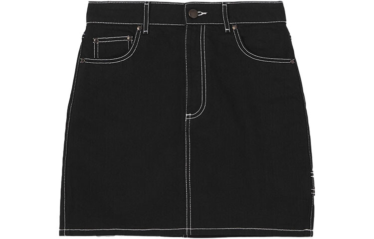 

Burberry Женская джинсовая юбка, цвет Black