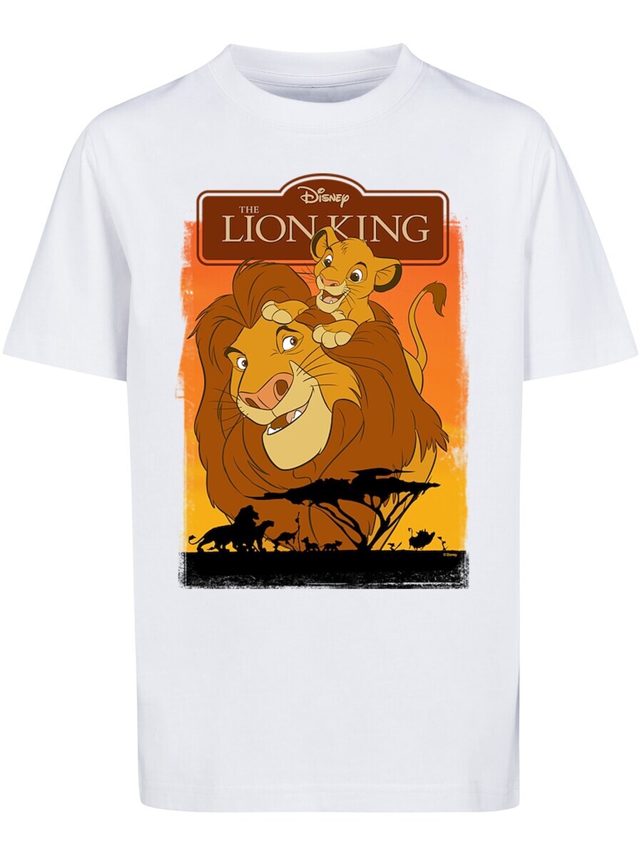 

Футболка F4NT4STIC Disney Der König der Löwen Simba and Mufasa, белый