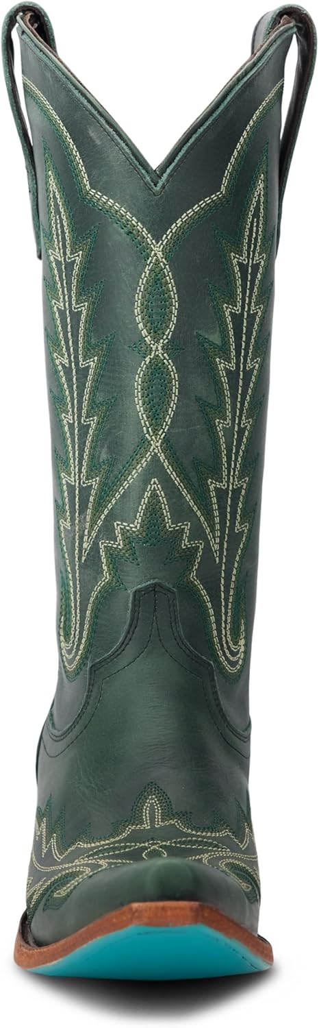 Сапоги до середины икры Lane Lexington с керамической трещиной, Emerald — фото 4