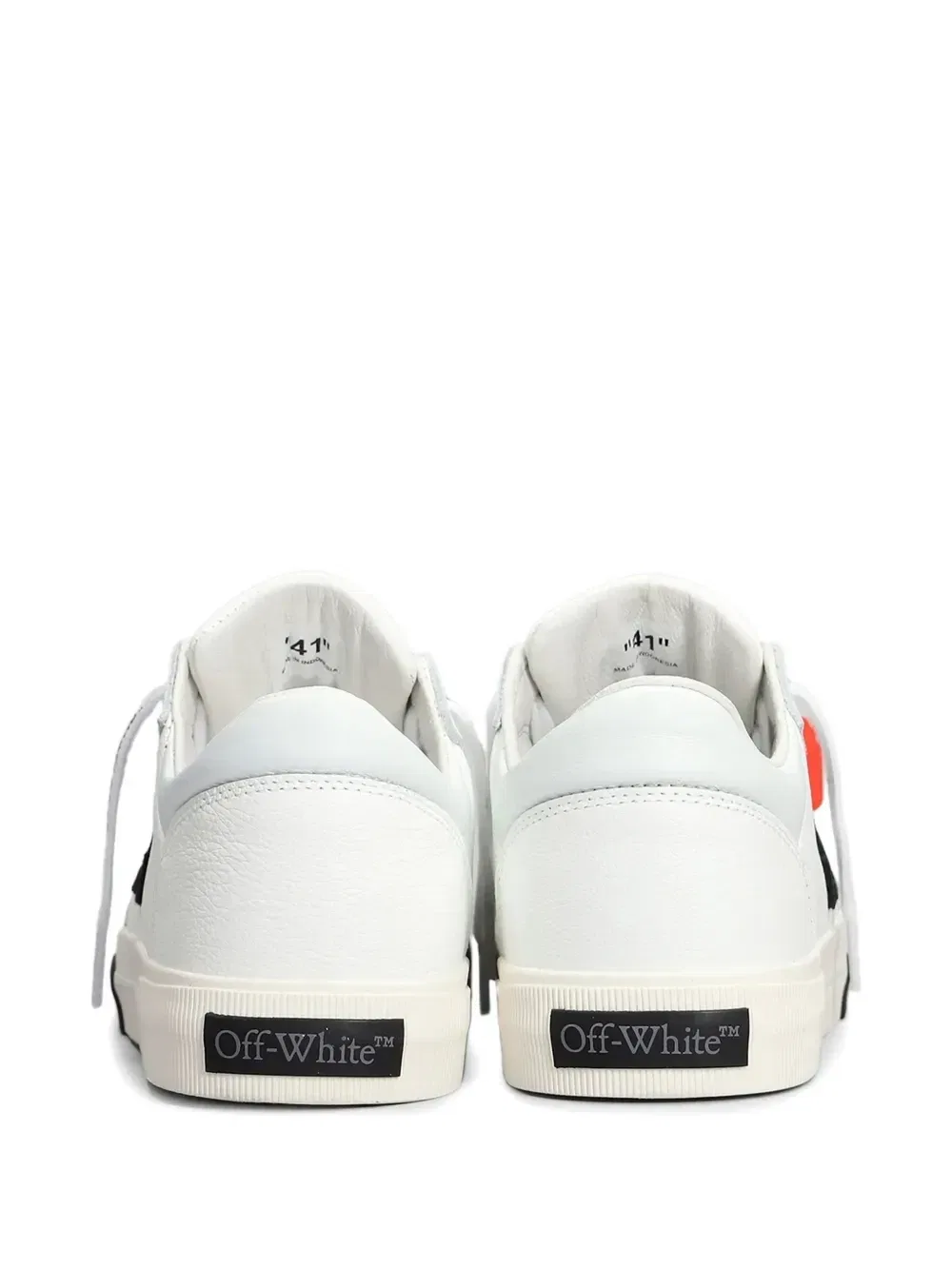 Кроссовки на шнуровке с деталями в виде стрелы OFF-WHITE, белый — фото 3