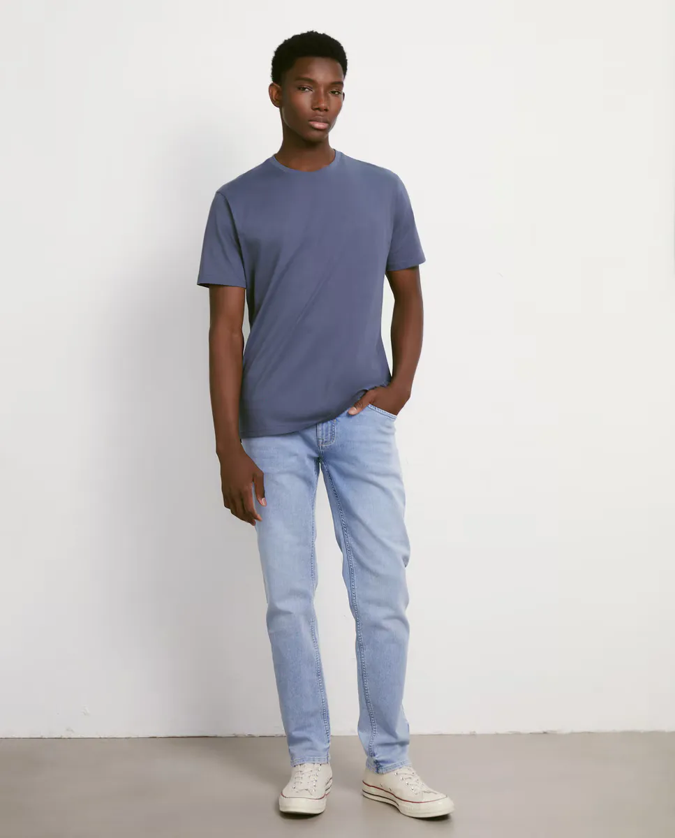 

Мужские узкие джинсы джинсового трикотажа Easy Wear, цвет Azul Loft