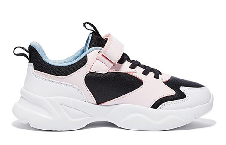 Кроссовки XTEP Kids Lifestyle Shoes GS Low-top Pink/ Black — фото 2