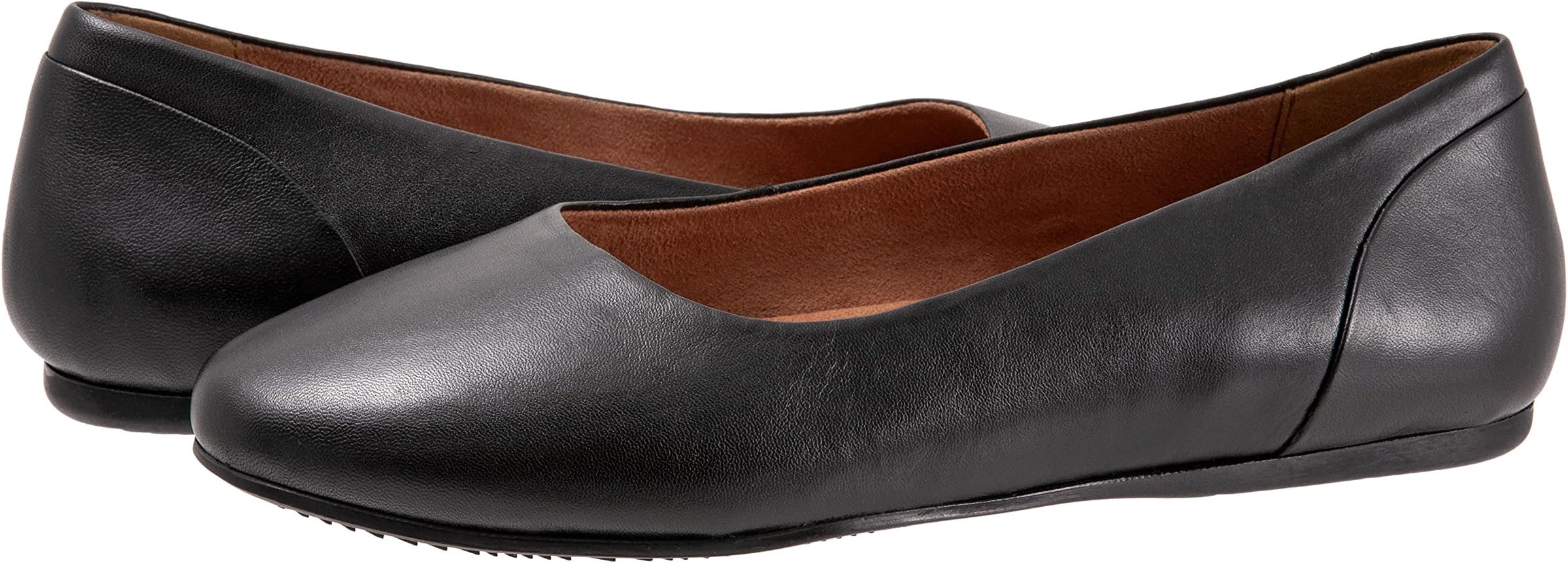 Балетки SoftWalk Shiraz, Black Leather