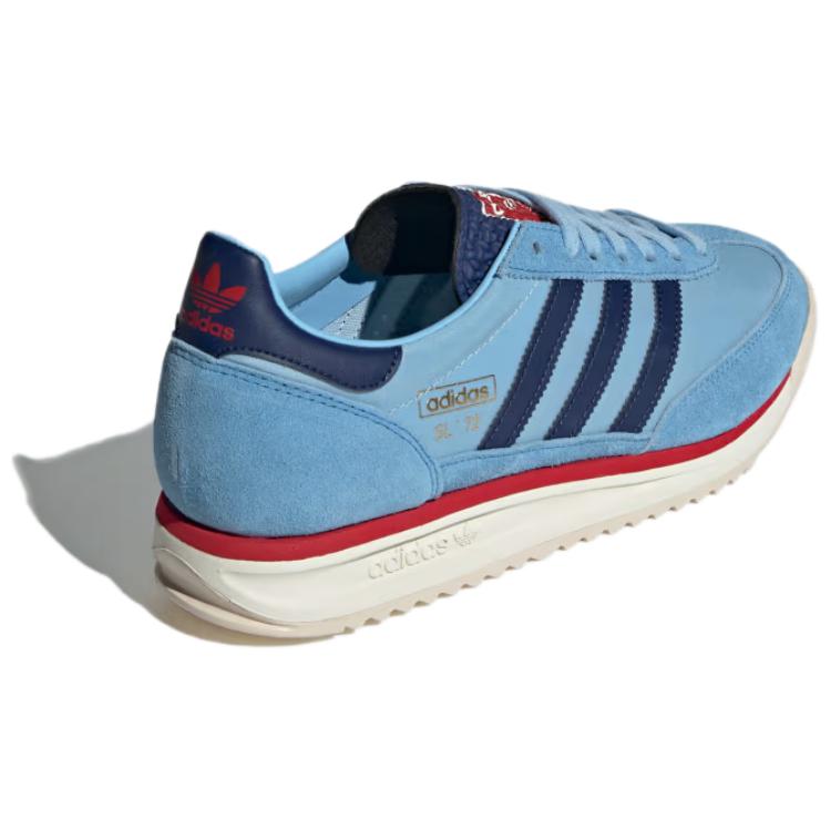 Adidas Originals Adidas Sl 72 Rs светло-голубой ярко-алый — светло-голубой/тёмно-синий/алый, цвет Light Blue/Dark Blue/Scarlet — фото 4