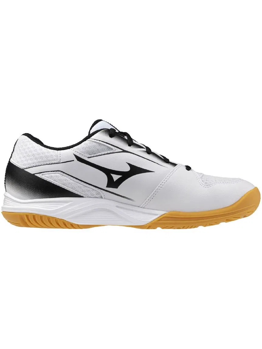 Кроссовки для настольного тенниса «Crossmatch Smash» от Mizuno, White X Black — фото 3