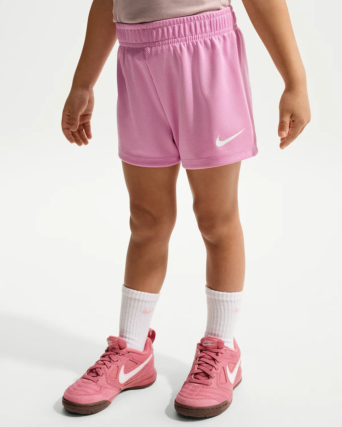 Детский комплект из шорт и топа Nike Move With Nature, Light Magenta — фото 4