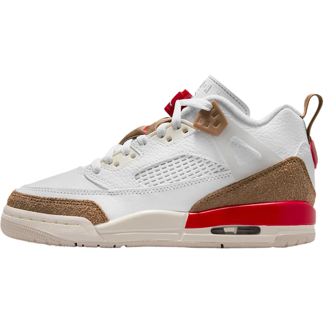Jordan Spizike Support Low top детские баскетбольные кроссовки White Umber Unisex