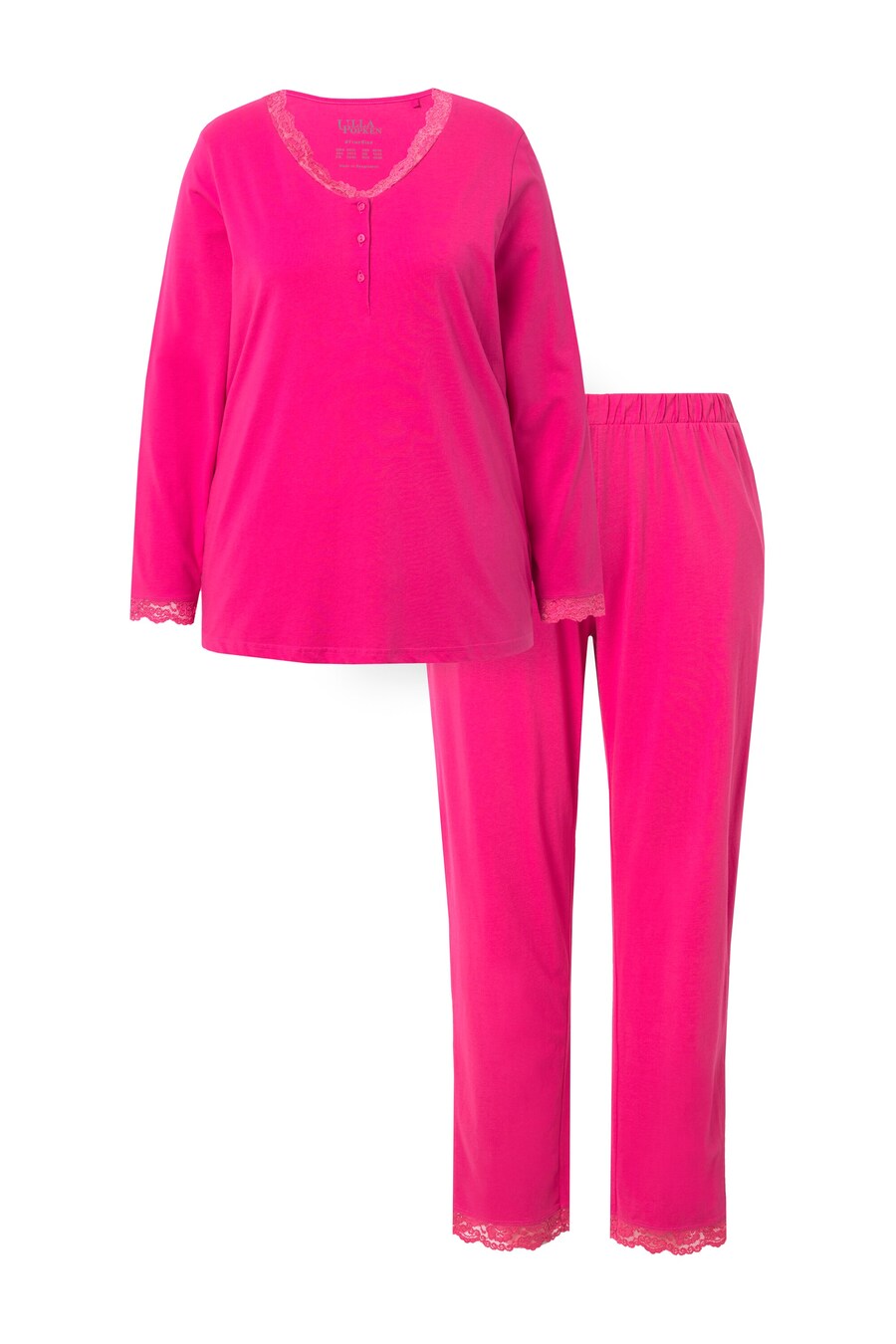 

Пижама Ulla Popken Pajama, розовый
