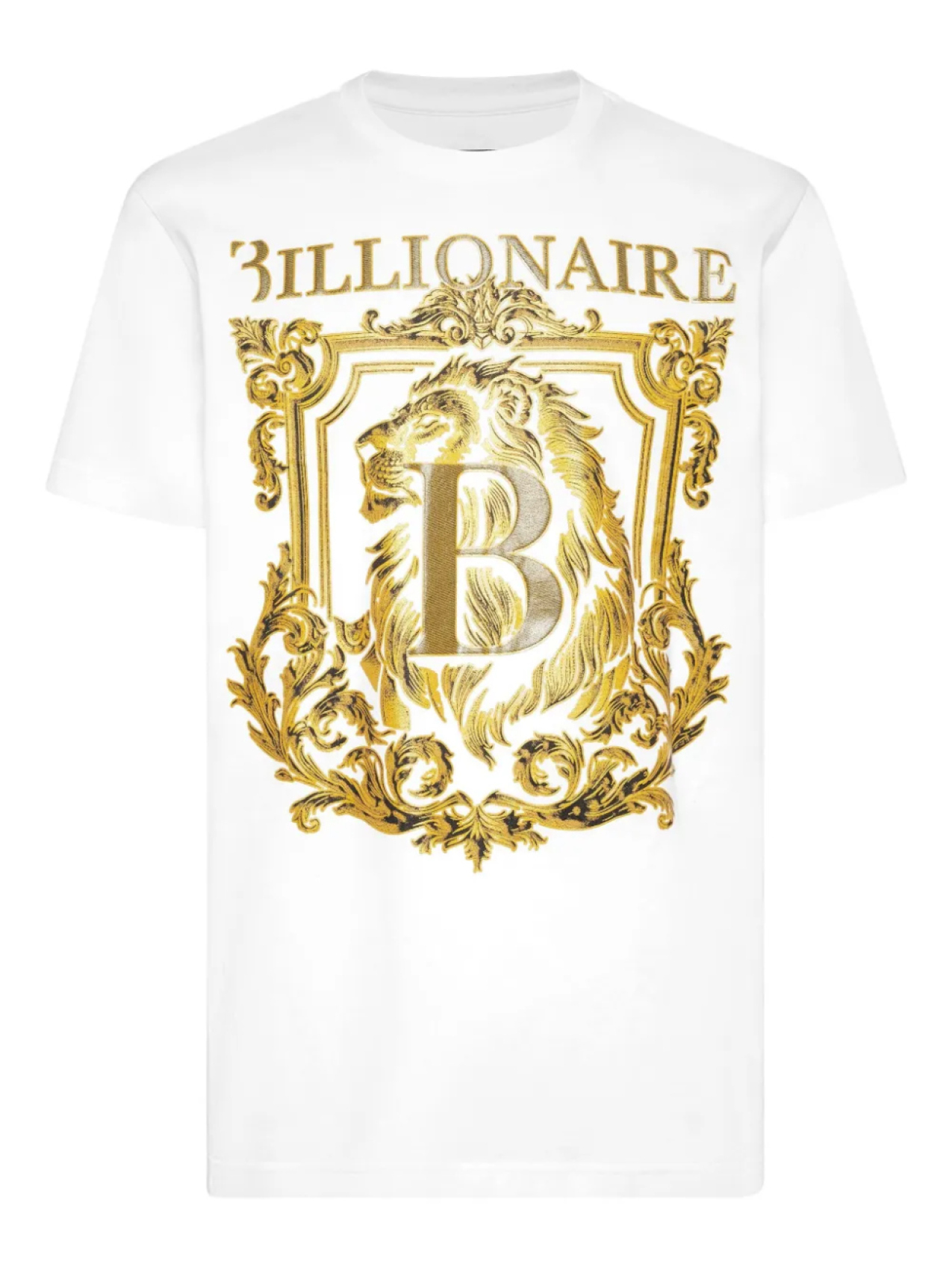 

Футболка с принтом Lion B Frame Billionaire, белый