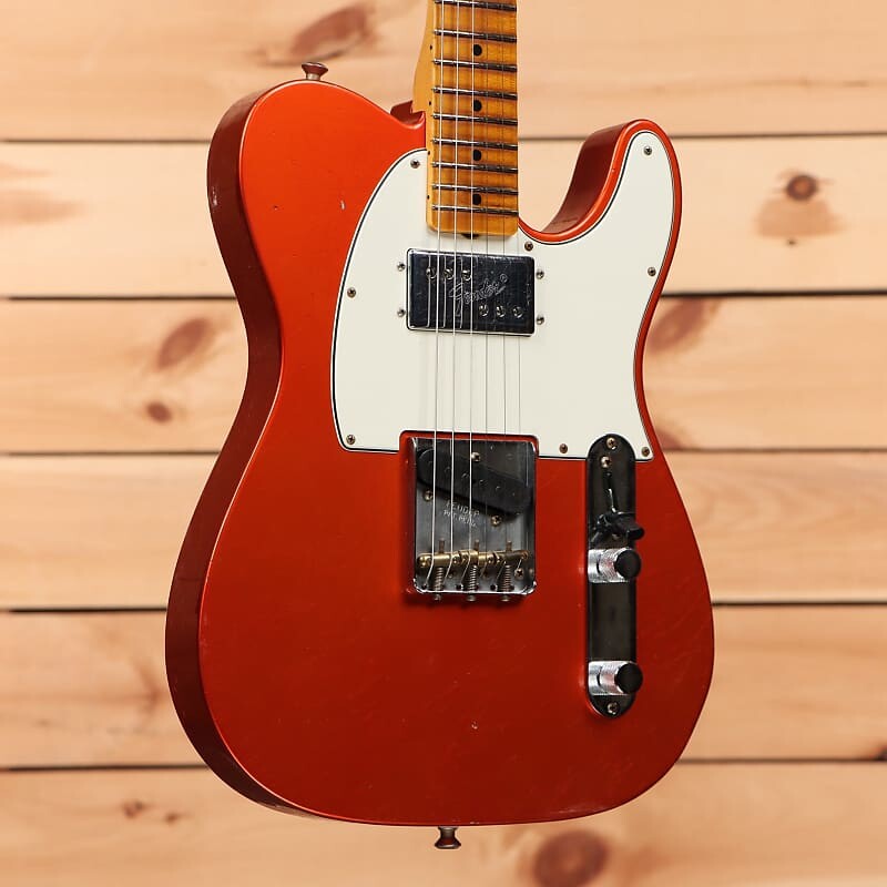 

Электрогитара Fender Custom Shop Postmodern Telecaster Journeyman Relic - Faded/Aged Candy Tangerine - XN15685 - PLEK'd