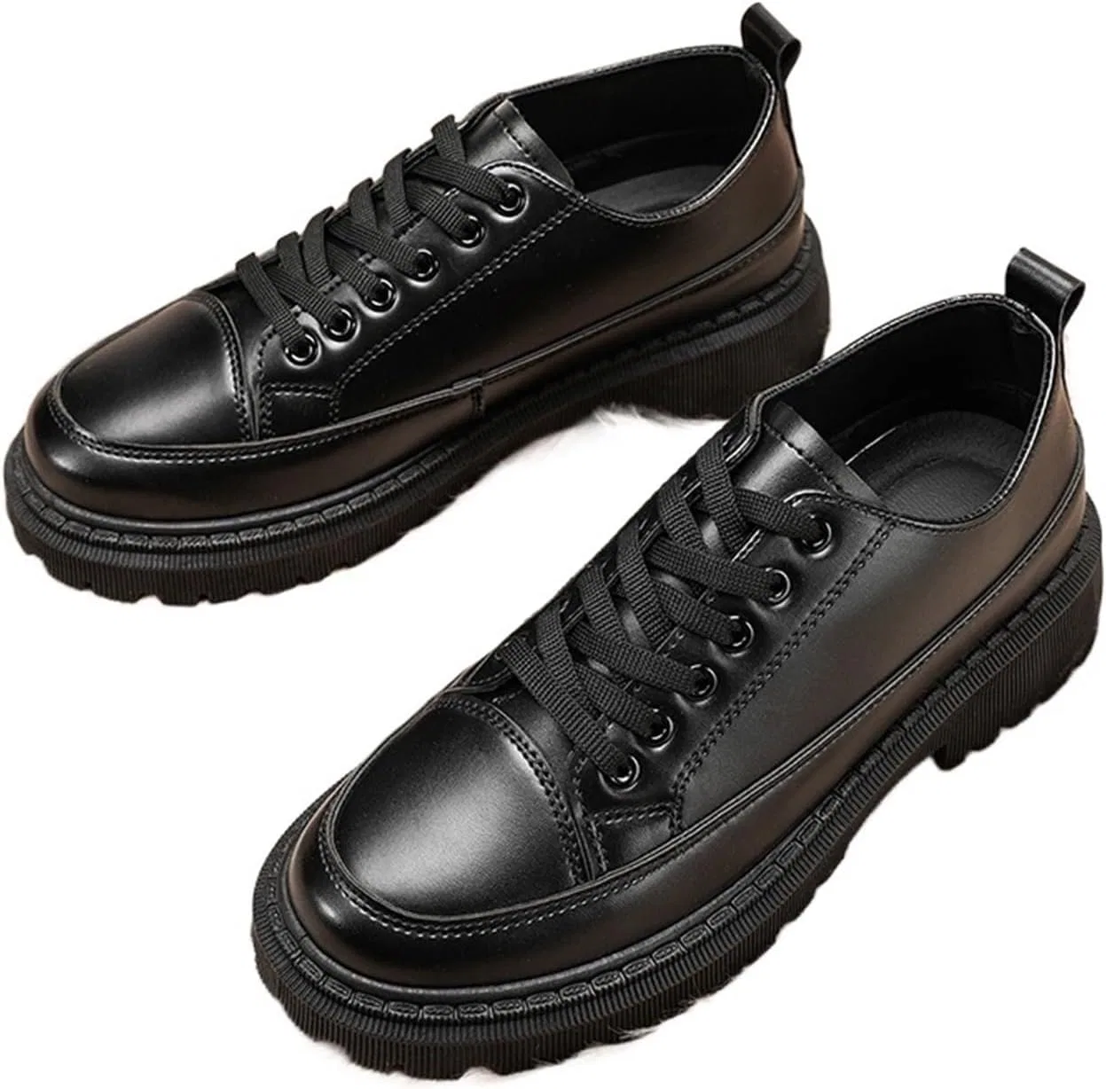 Мокасины кожаные, Loafers & Slip-Ons, Black EXAMEEEU