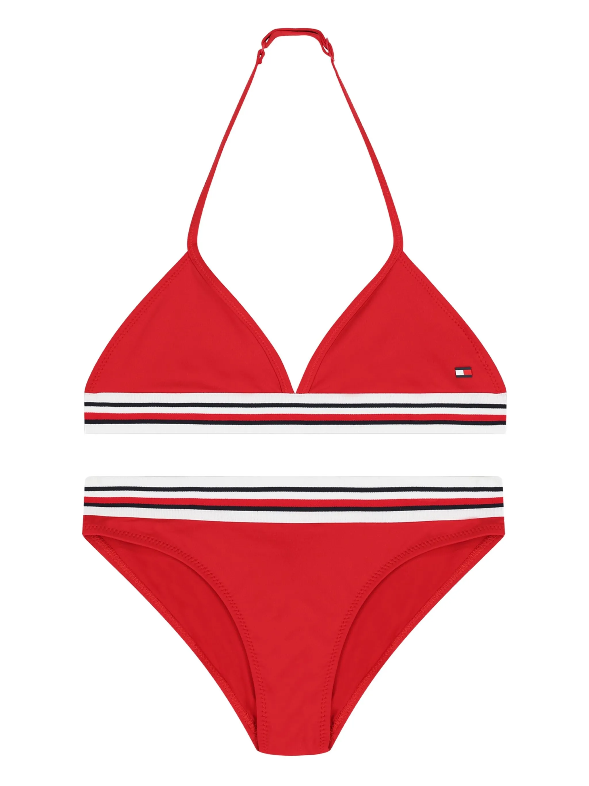 Бикини с вышитым логотипом Tommy Hilfiger Junior, красный — фото 4