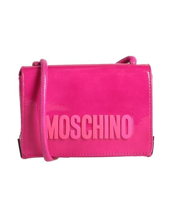 

Сумка через плечо MOSCHINO, фуксия, Розовый, Сумка через плечо MOSCHINO, фуксия
