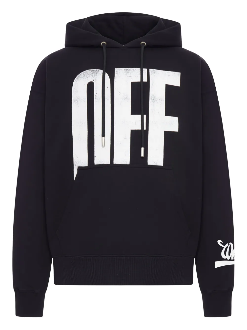 

Толстовка с принтом OFF-WHITE, черный