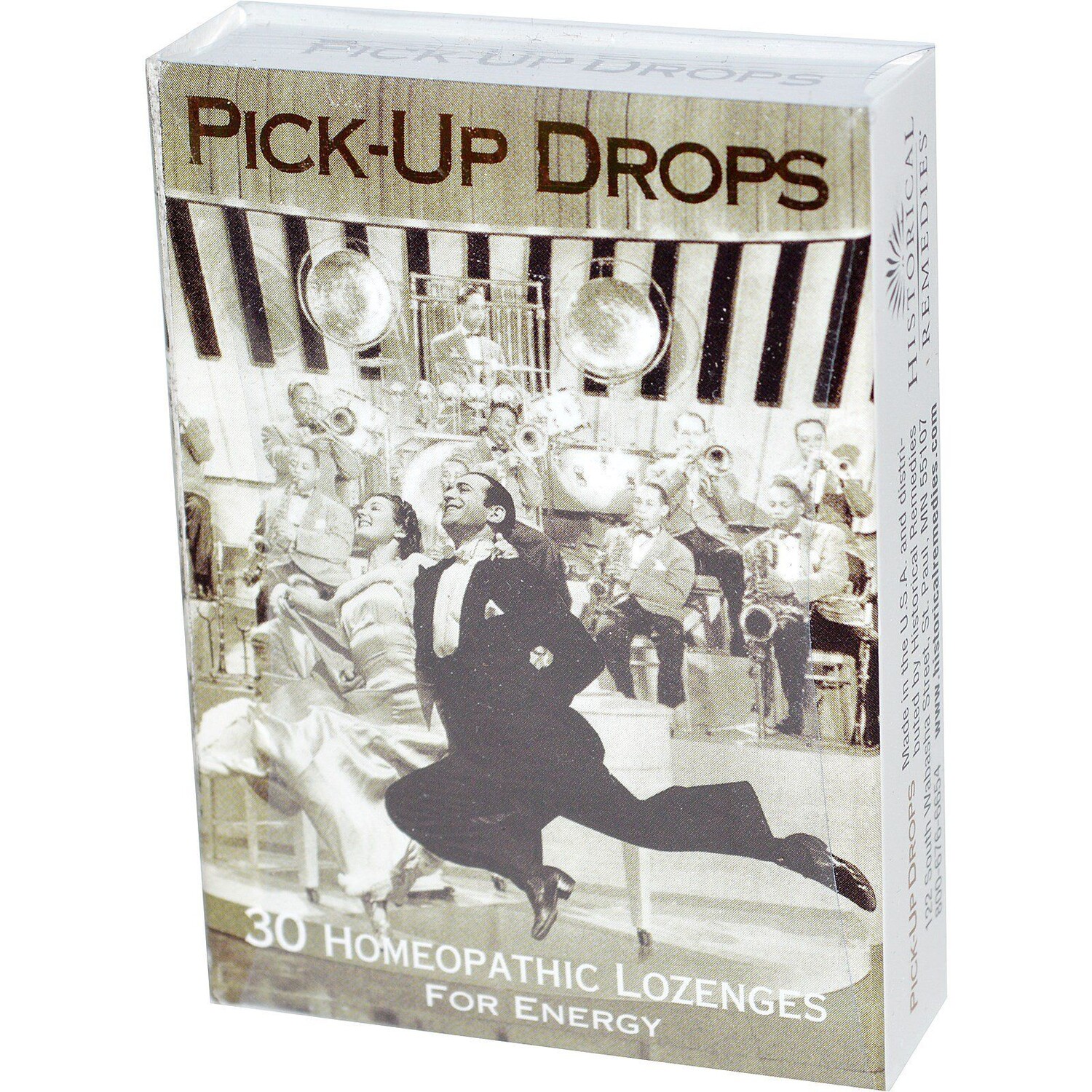 

Historical Remedies Pick-Up Drops для заряда энергии 30 гомеопатических пастилок