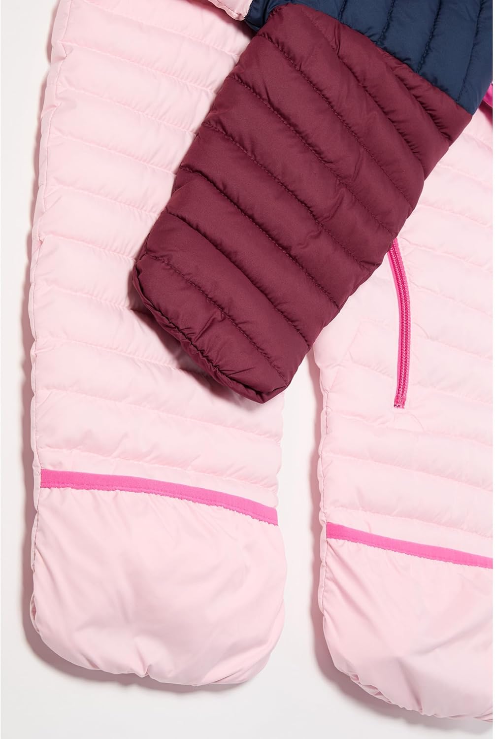 Columbia unisex-baby Powder Lite II Reversible Bunting, Satin Pink/Collegiate Navy/Rich Wine — фото 3