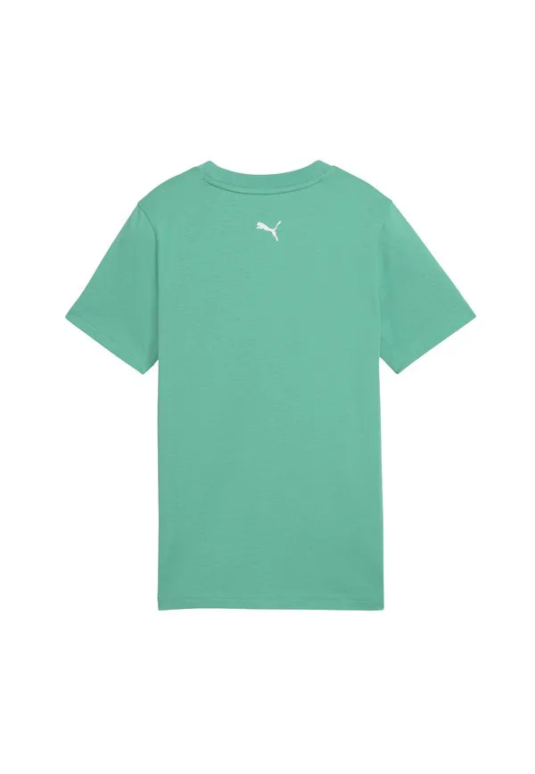 Футболка с суперграфическим принтом Puma, Vibrant Green — фото 2
