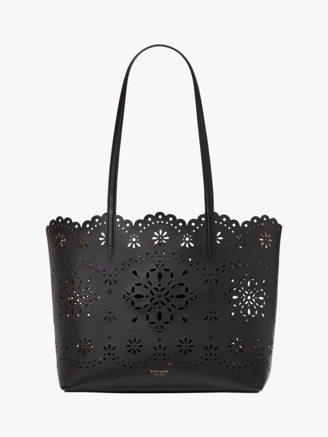 

Большая сумка-тоут с жаккардовым узором Spade Flower kate spade new york, Black