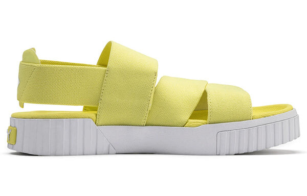 Сандалии selena gomez x cali sandal yellow Puma, желтый — фото 2