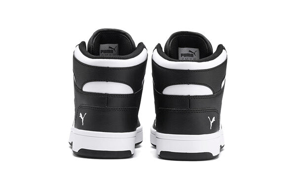 Кроссовки rebound lay up sl mid-high board shoes black/white Puma, черный — фото 4
