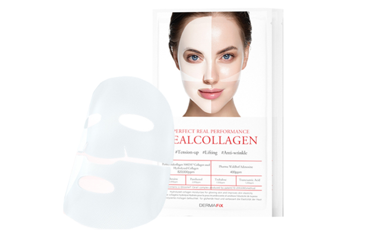 

DERMAFIX Новая коллагеновая маска для лица с яичным белком против морщин, подтягивающая, увлажняющая, освежающая, восстанавливающая