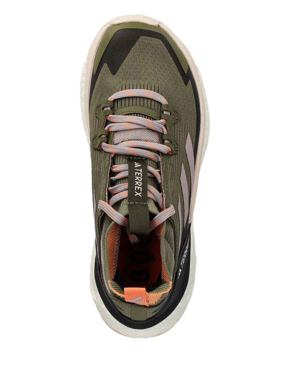 Кроссовки Terrex Free Hiker adidas, зеленый — фото 4
