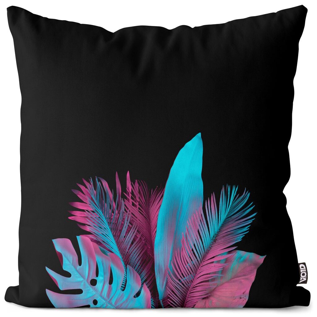 

Чехол на подушку VOID Night Palms, чехол для подушки из полиэстера, водонепроницаемый, для улицы и дома, размер подушки: 80 x 80 см