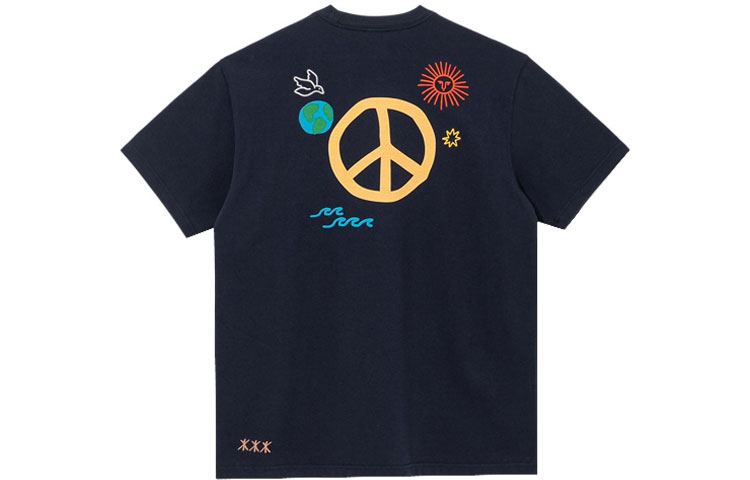 

New Era Футболка мужская темно-синяя, Синий, New Era Футболка мужская темно-синяя