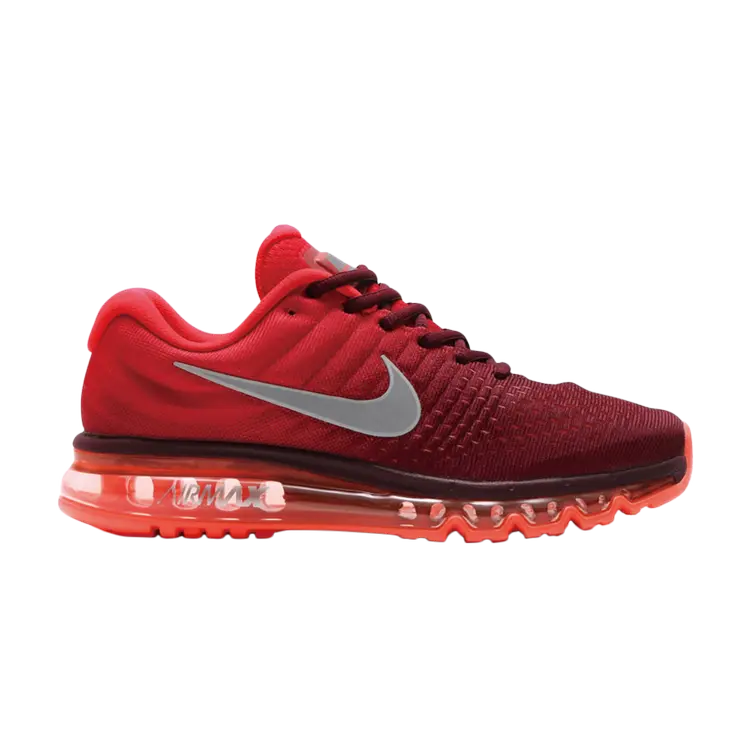 

Кроссовки Nike Air Max 2017 'Night Maroon', красный