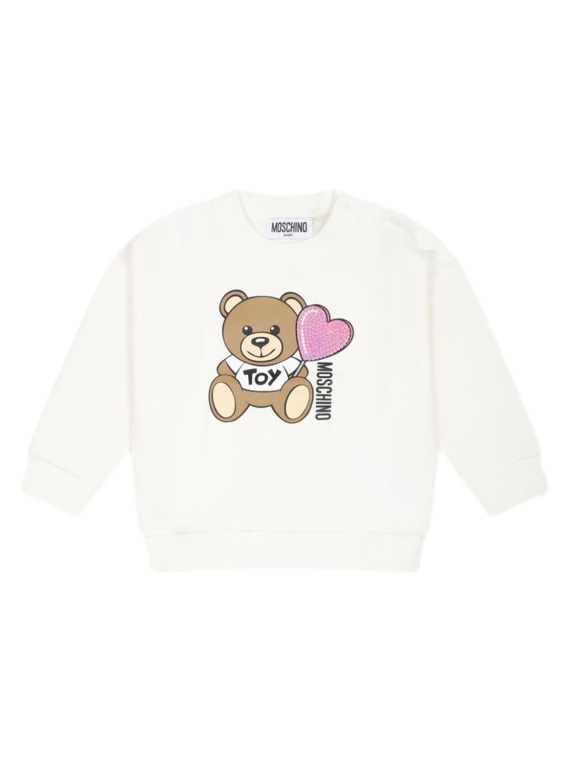 

Толстовка Moschino Kids Teddy Bear, белый